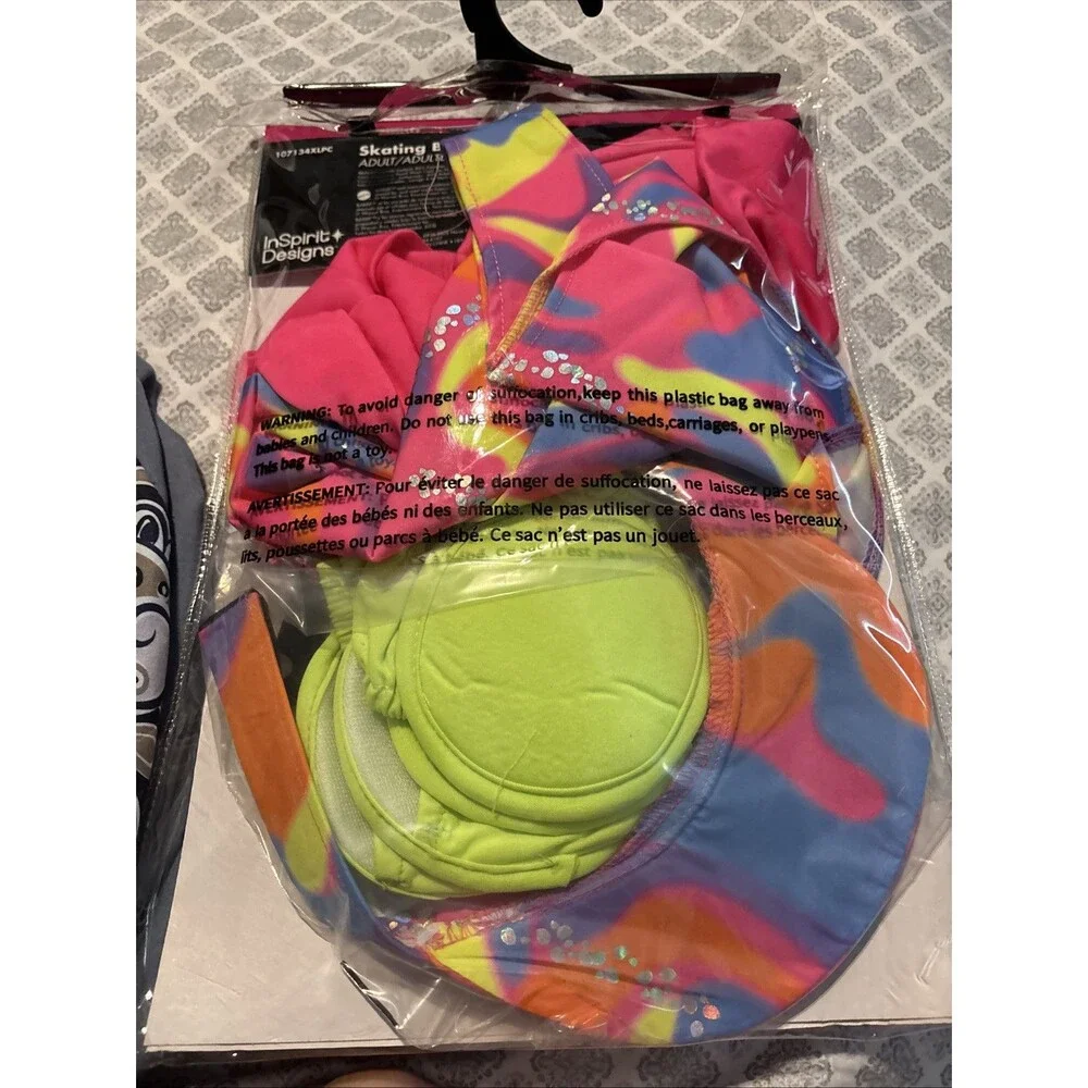Adults Barbie® Movie Pink & Yellow Skating Barbie Costume - Extra Large 16-18